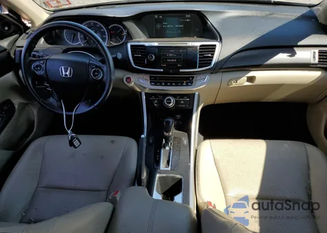 2013 Honda Accord Exl из США, поврежденный, VIN 1HGCR3F84DA035689